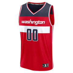 Fanatics Washington Wizards Fastbreak Custom Jersey Red Icon Edition