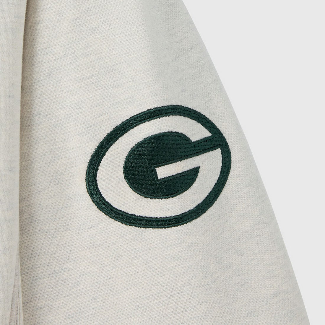 Green Bay Packers OVO x NFL Unisex Fleece Sweatshirt - Heather Gray - NFL