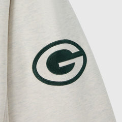 Green Bay Packers OVO x NFL Unisex Fleece Sweatshirt - Heather Gray - NFL
