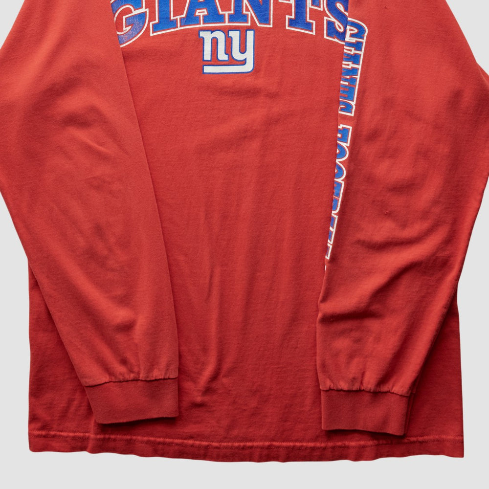 New York Giants NFL 2000s Long Sleeve T-shirt - Red Vintage - Fanatics