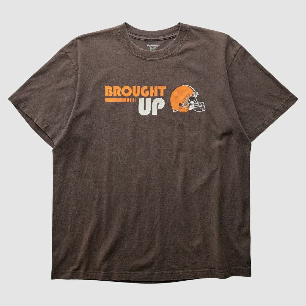 Cleveland Browns Reebok 2000s T-shirt - Brown Vintage - Fanatics