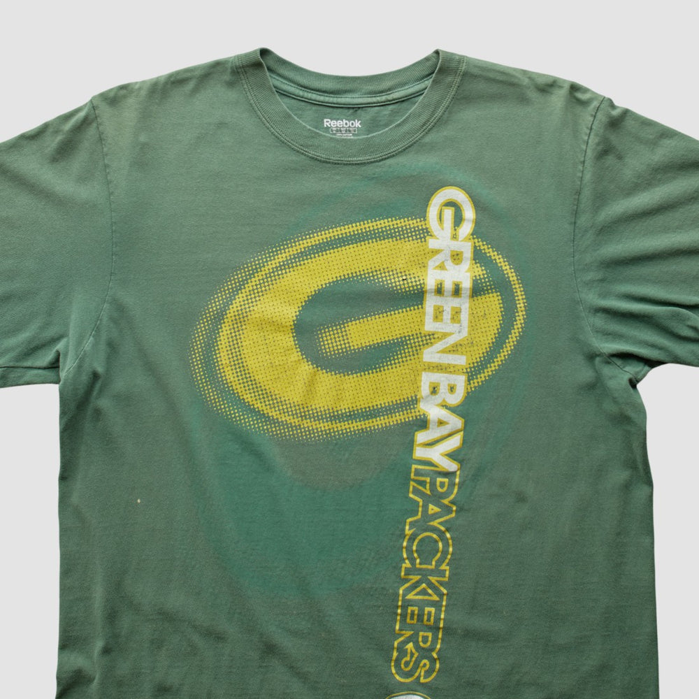 Green Bay Packers Reebok 2000s T-shirt - Green Vintage - Fanatics