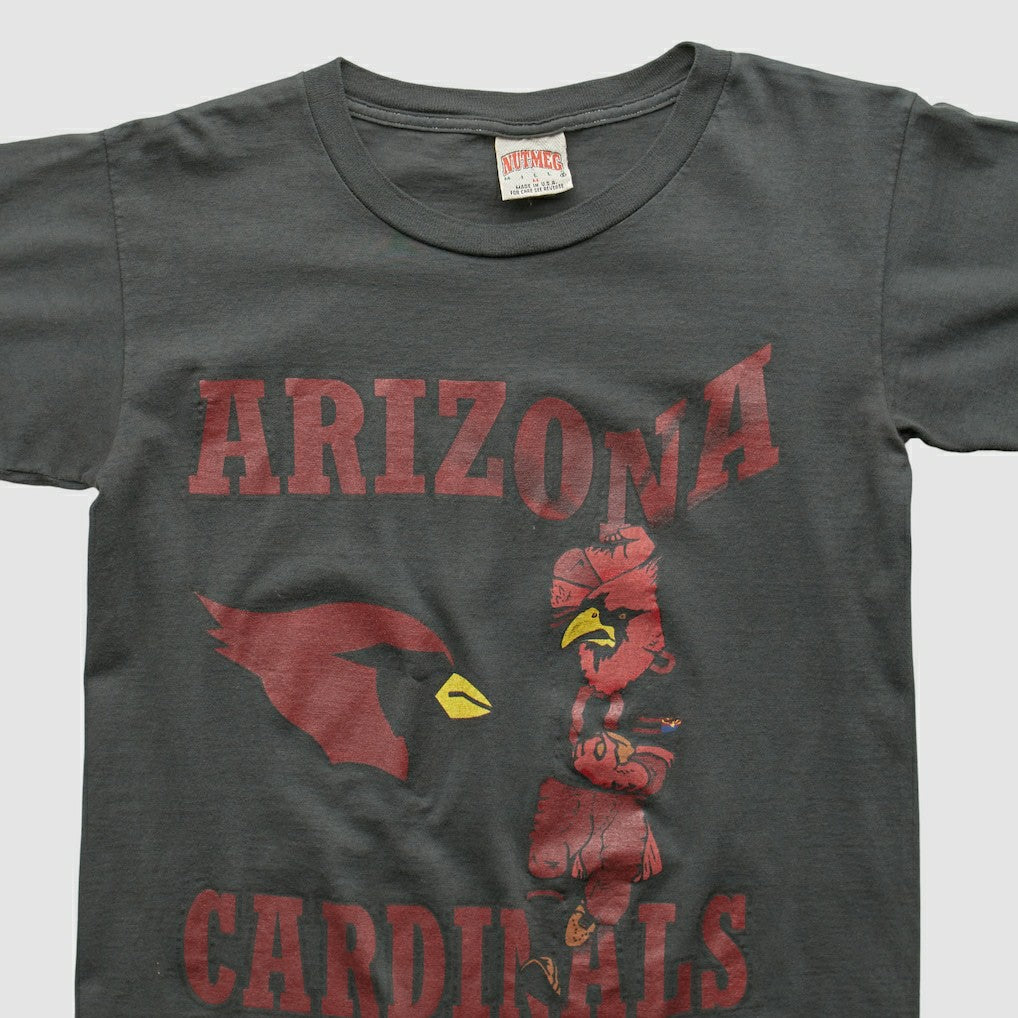 Arizona Cardinals Nutmeg Mills 90s T-shirt - Charcoal Vintage - Fanatics