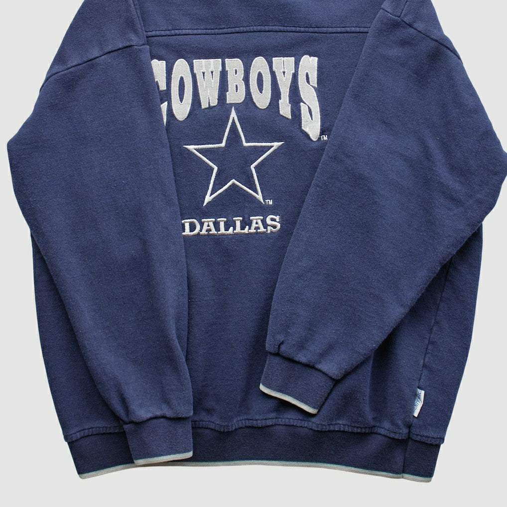 Dallas Cowboys 2000s Pullover Sweatshirt - Navy Vintage - Fanatics