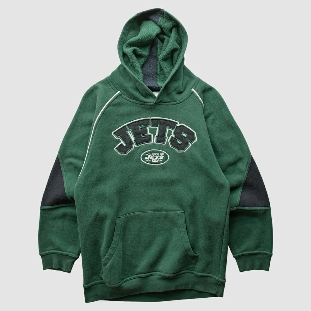 New York Jets NFL 2000s Hooded Pullover Sweatshirt - Green Vintage - Fanatics