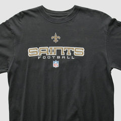New Orleans Saints 2000s Long Sleeve T-shirt - Black Vintage - Fanatics