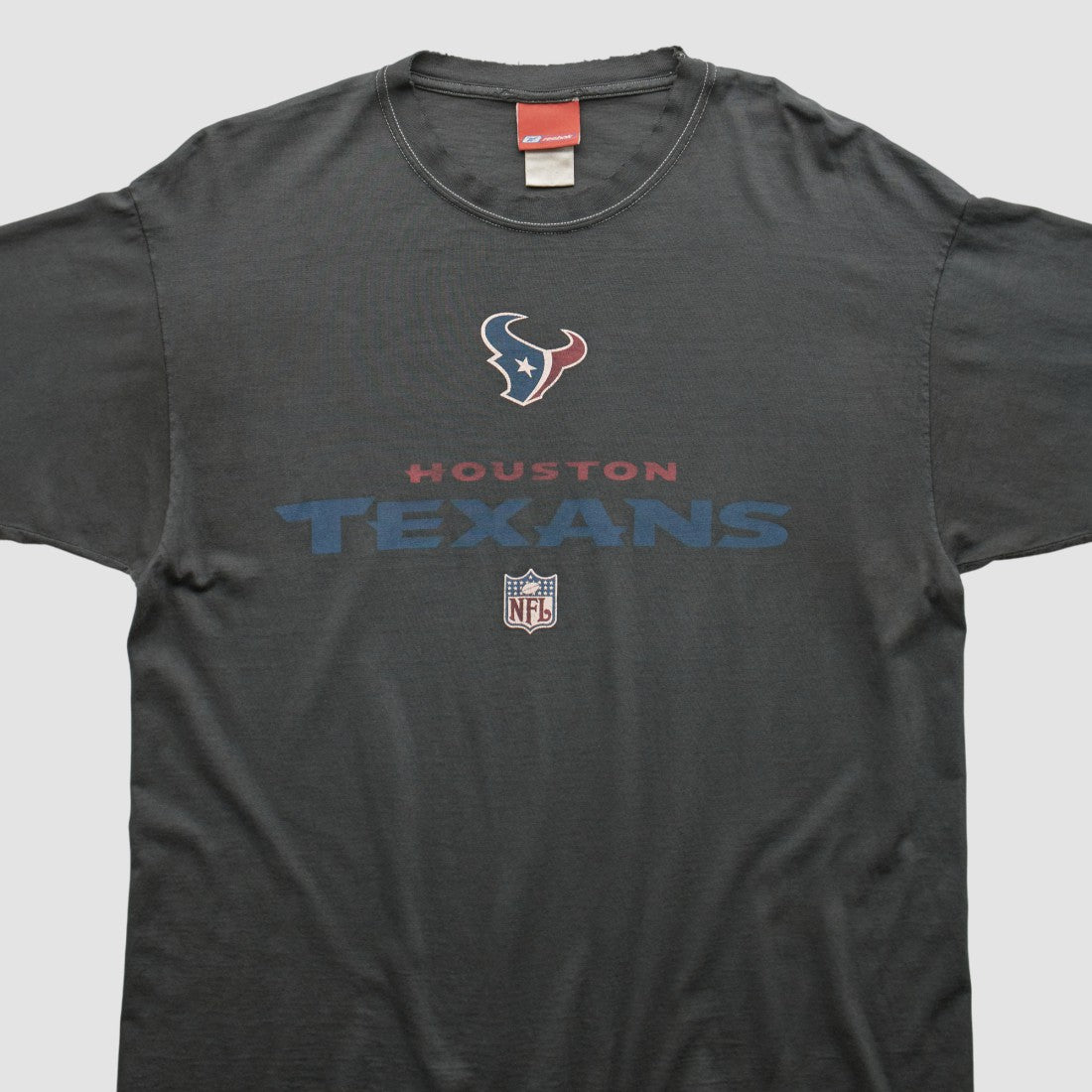 Houston Texans Reebok 2000s T-shirt - Charcoal Vintage - Fanatics