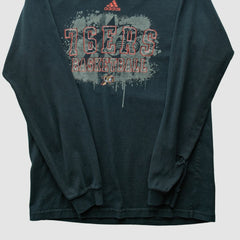 Adidas Philadelphia 76ers 2000s Long Sleeve T-shirt Black Vintage