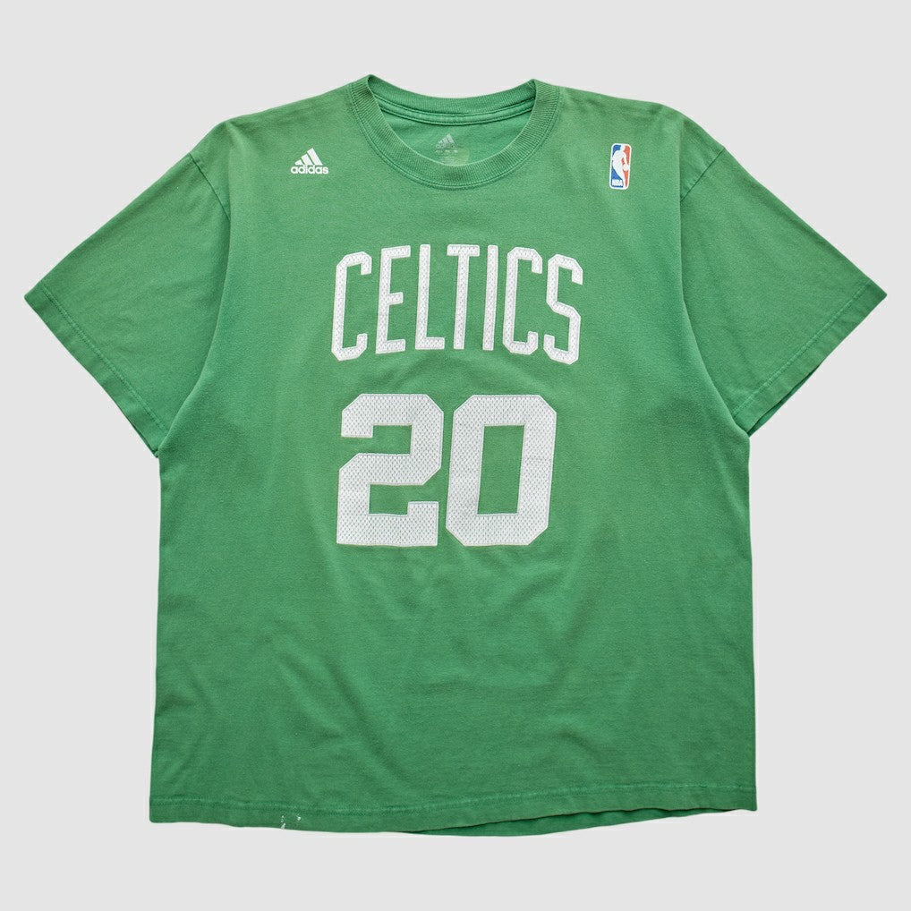 Adidas Boston Celtics 2000s T-shirt Green Vintage