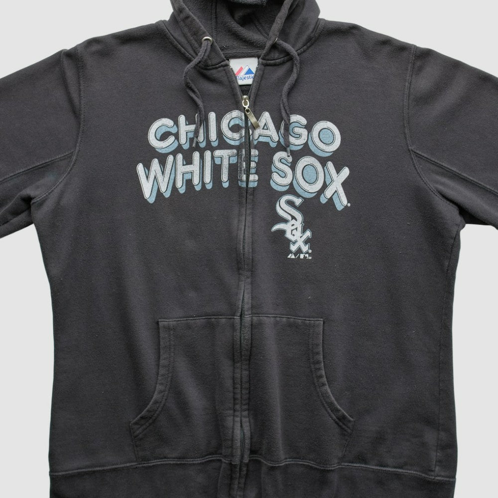 Chicago White Sox Majestic 2010 Hooded Full Zip Sweatshirt Outlet