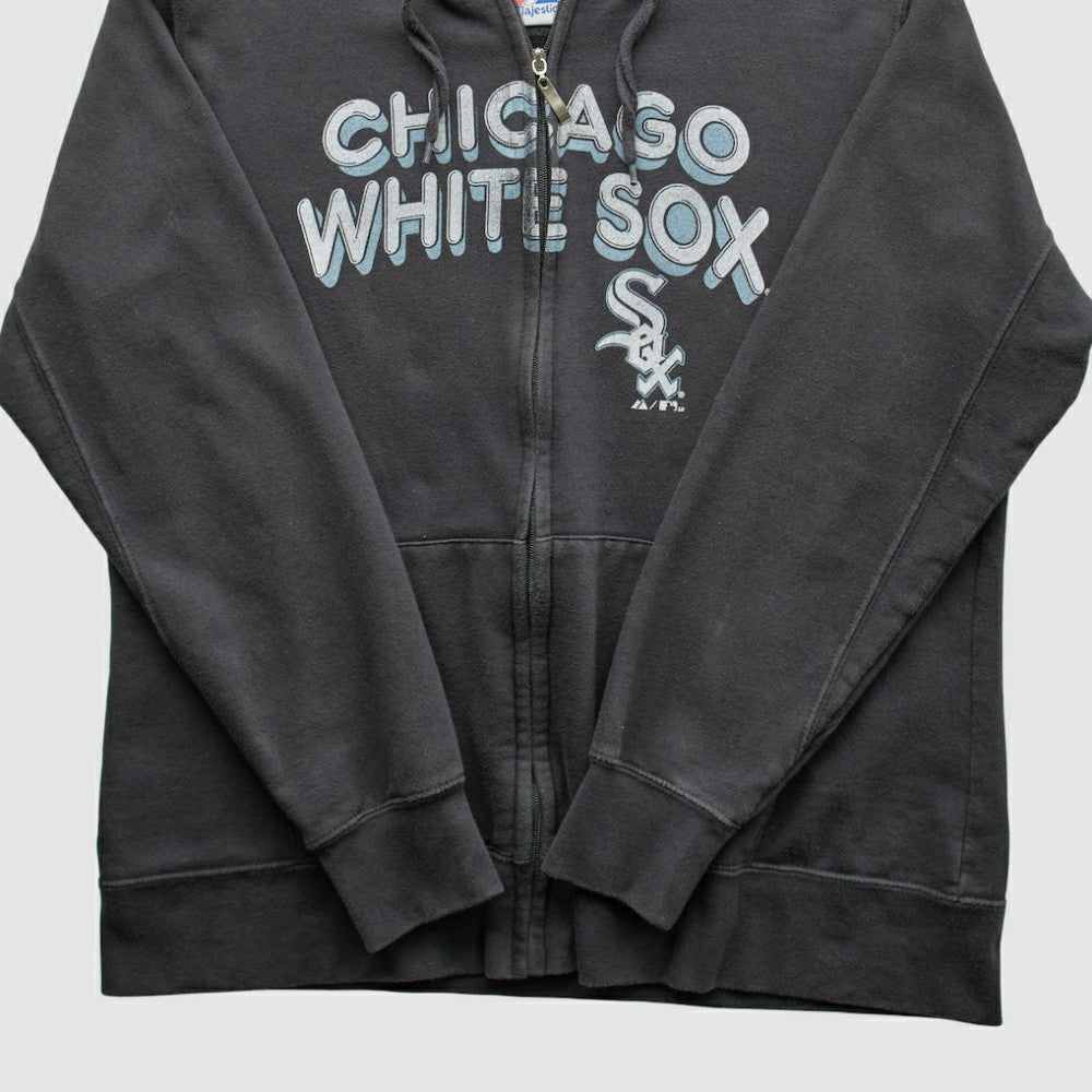 Chicago White Sox Majestic 2010 Hooded Full Zip Sweatshirt Outlet