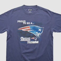 New England Patriots 2010s T-shirt - Navy Vintage - Fanatics