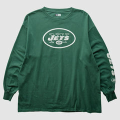 New York Jets 2010s Long Sleeve T-shirt - Green Vintage - Fanatics