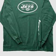 New York Jets 2010s Long Sleeve T-shirt - Green Vintage - Fanatics