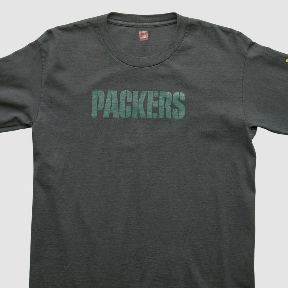 Green Bay Packers NFL 2000s Long Sleeve T-shirt - Charcoal Vintage - Fanatics