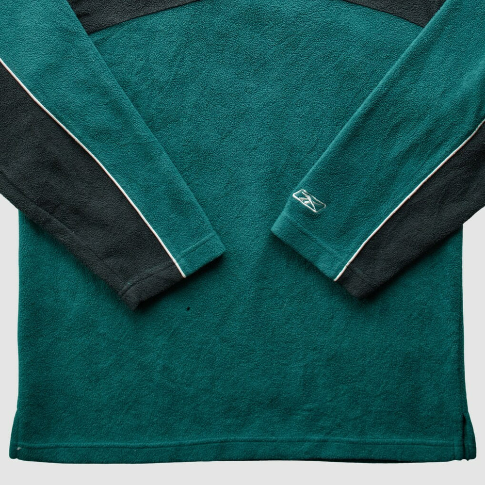 Philadelphia Eagles NFL 2000s 1/4 Zip Sweatshirt - Green Vintage - Fanatics