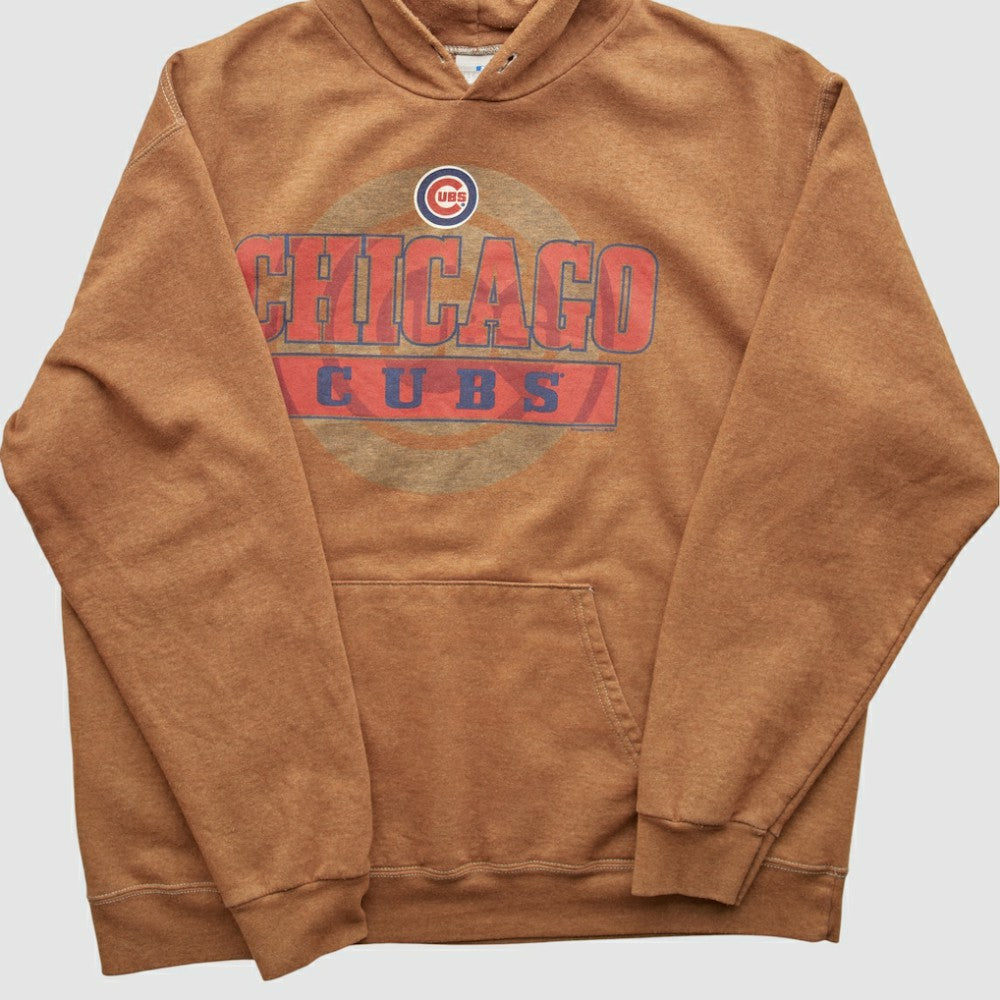 Chicago Cubs 2000s Hooded Pullover Sweatshirt Discount