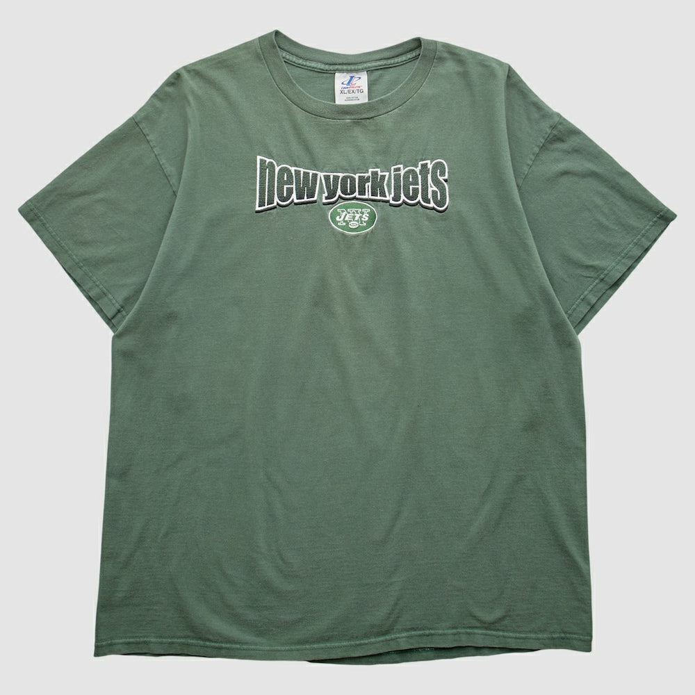 New York Jets Logo Athletic 2000s T-shirt - Green Vintage - Fanatics
