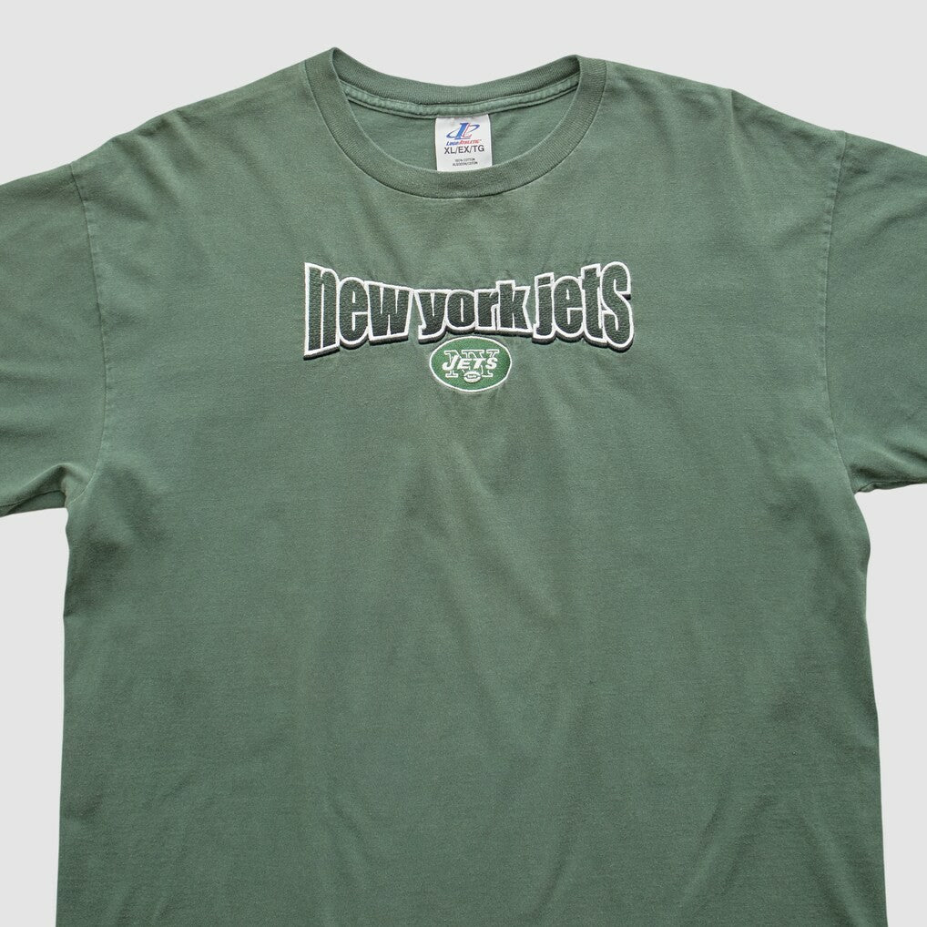 New York Jets Logo Athletic 2000s T-shirt - Green Vintage - Fanatics