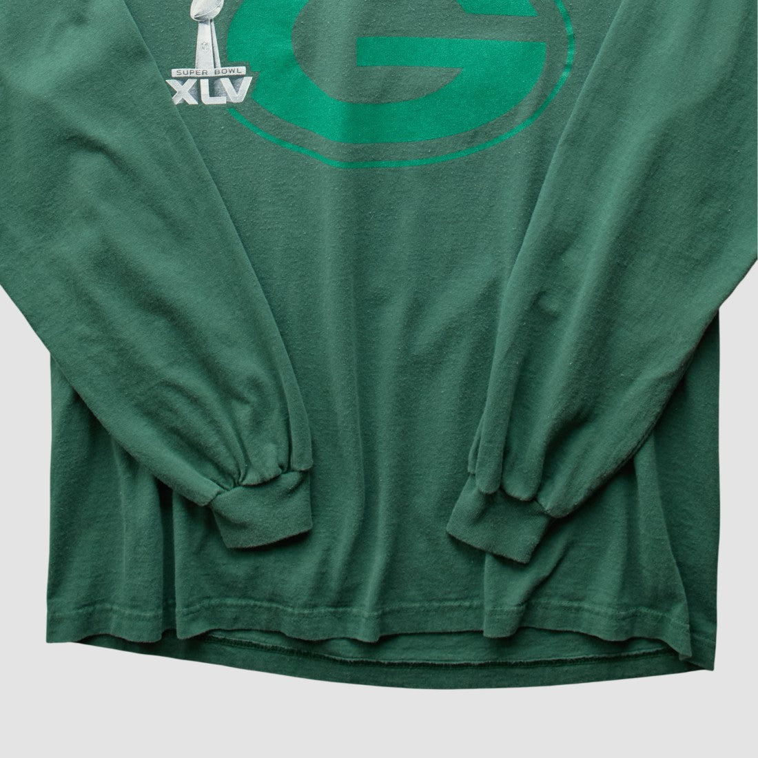 Green Bay Packers 2011 Long Sleeve T-shirt - Green Vintage - Fanatics