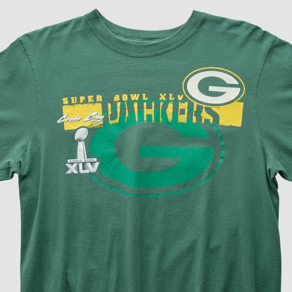 Green Bay Packers 2011 Long Sleeve T-shirt - Green Vintage - Fanatics