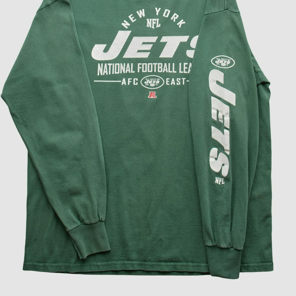 New York Jets 2010s Long Sleeve T-shirt - Green Vintage - Fanatics