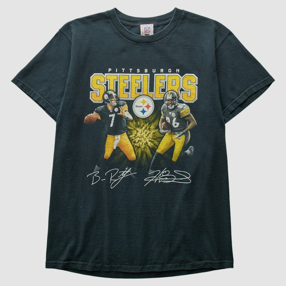 Pittsburgh Steelers NFL 2000s T-shirt - Black Vintage - Fanatics