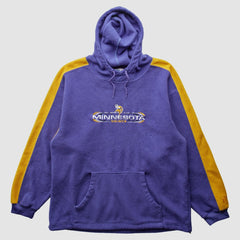 Minnesota Vikings NFL 2000s Hooded Pullover Sweatshirt - Purple Vintage - Fanatics