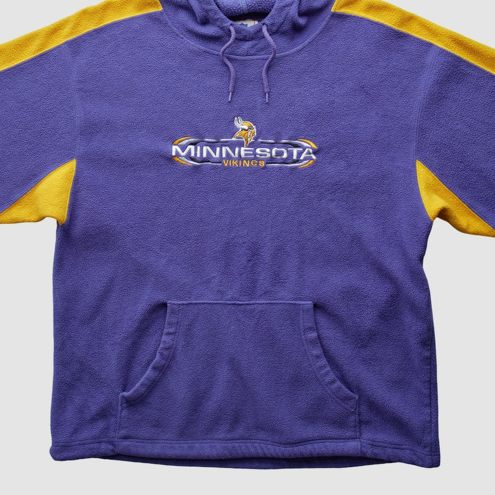 Minnesota Vikings NFL 2000s Hooded Pullover Sweatshirt - Purple Vintage - Fanatics
