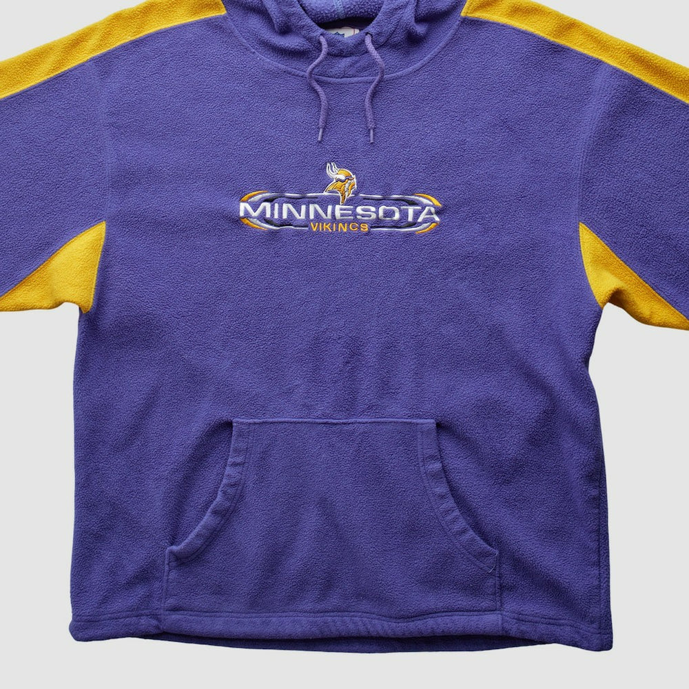 Minnesota Vikings NFL 2000s Hooded Pullover Sweatshirt - Purple Vintage - Fanatics