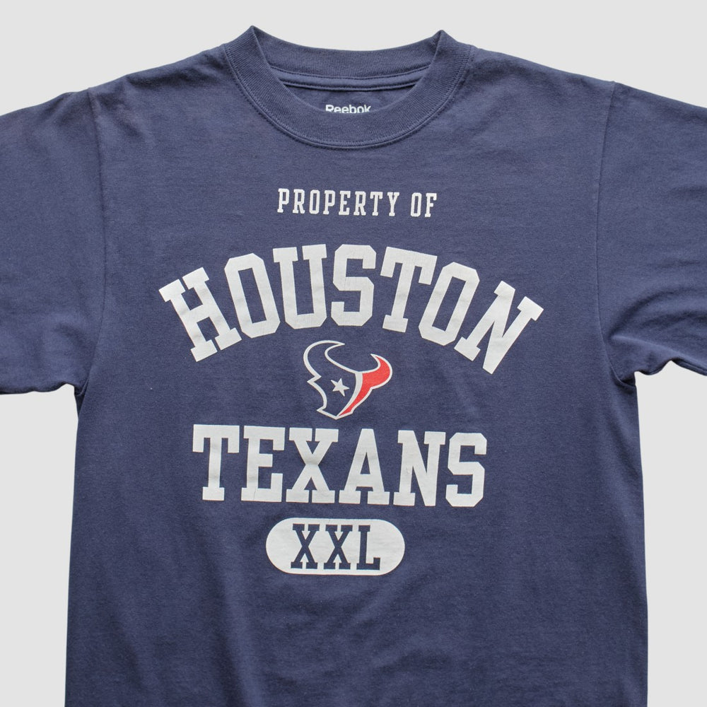 Houston Texans 2000s T-shirt - Navy Vintage - Fanatics