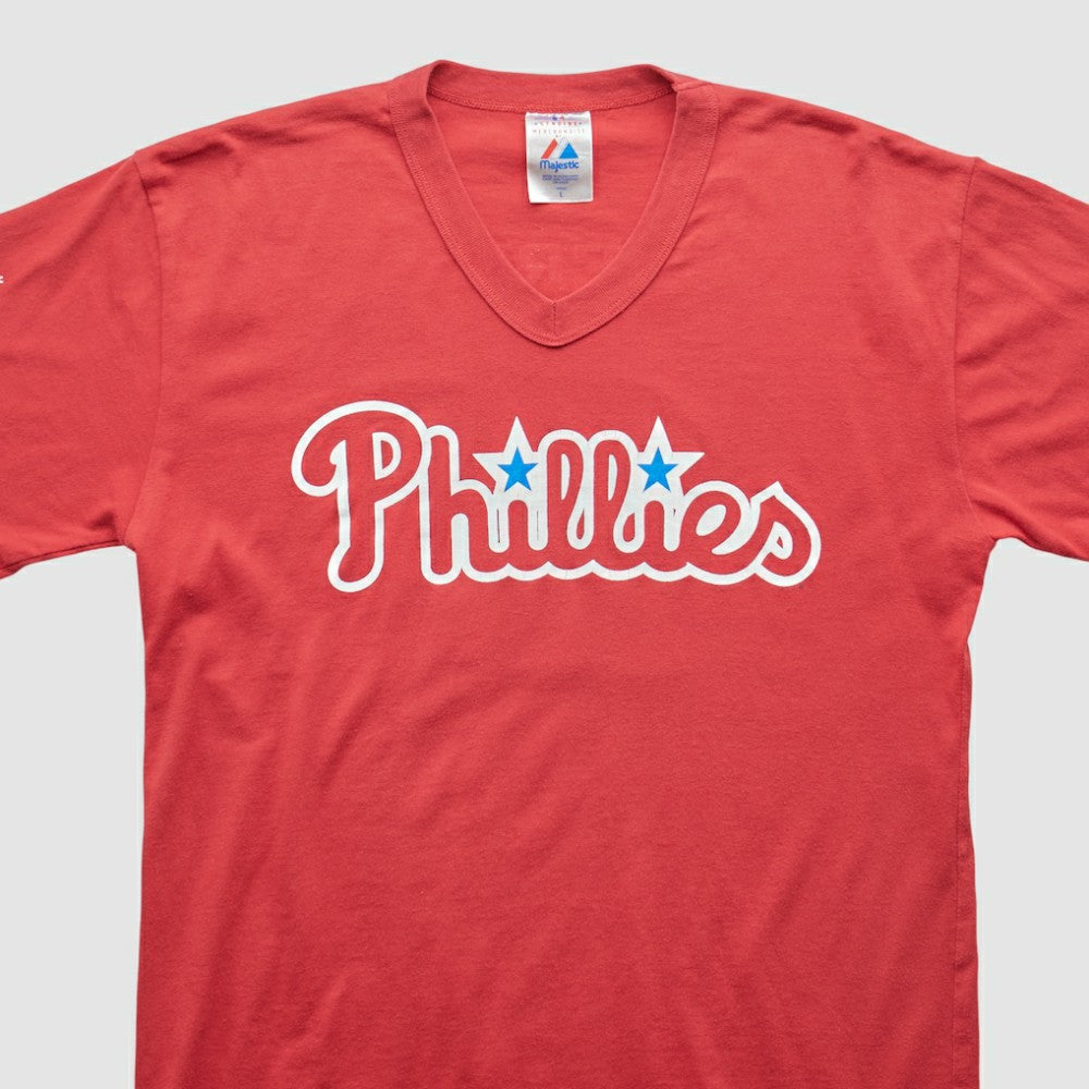 Philadelphia Phillies Majestic 2000s T-shirt Near Me