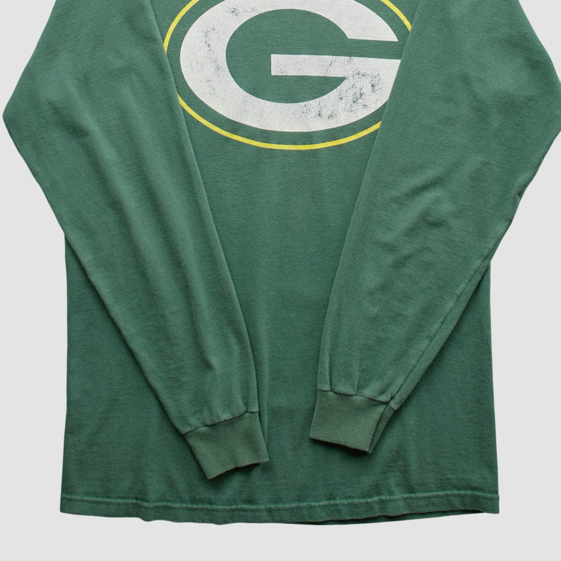 Green Bay Packers Reebok 2000s Long Sleeve T-shirt - Green Vintage - Fanatics