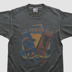 Superbowl XXXIII Pro Player 1999 T-shirt - Black Vintage - Fanatics