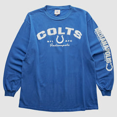 Indianapolis Colts NFL 2000s Long Sleeve T-shirt - Blue Vintage - Fanatics