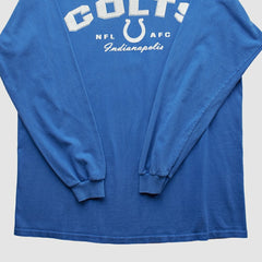 Indianapolis Colts NFL 2000s Long Sleeve T-shirt - Blue Vintage - Fanatics