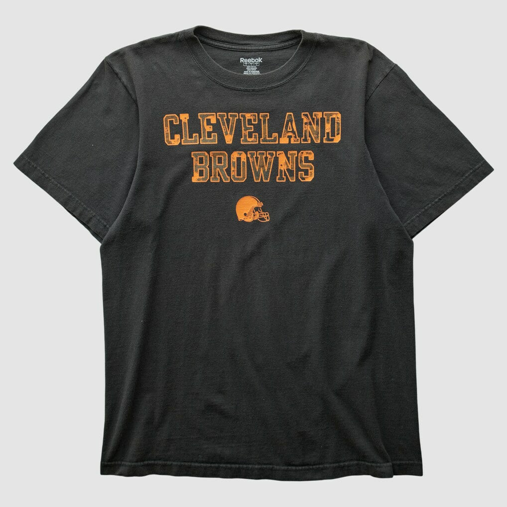 Cleveland Browns Reebok 2000s T-shirt - Black Vintage - Fanatics