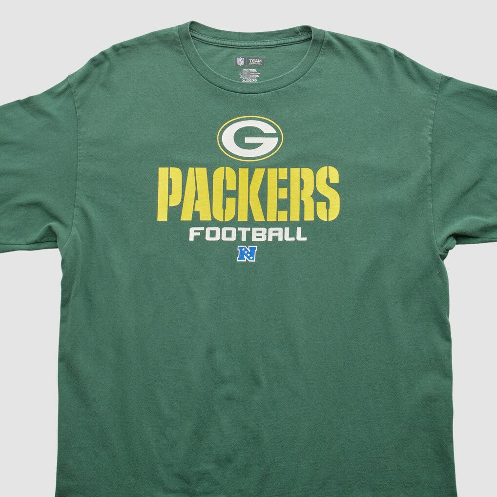 Green Bay Packers NFL 2010s Long Sleeve T-shirt - Green Vintage - Fanatics
