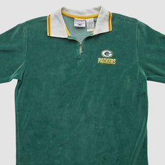 Green Bay Packers Game Day Clothing 90s 1/4 Zip Sweatshirt - Green Vintage - Fanatics