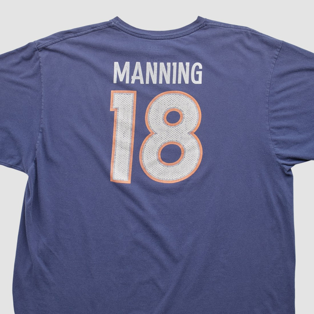 Denver Broncos Reebok 2010s T-shirt - Navy Vintage - Fanatics