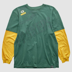 Green Bay Packers 2000s Long Sleeve T-shirt - Green Vintage - Fanatics