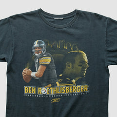 Pittsburgh Steelers Reebok 2000s T-shirt - Black Vintage - Fanatics