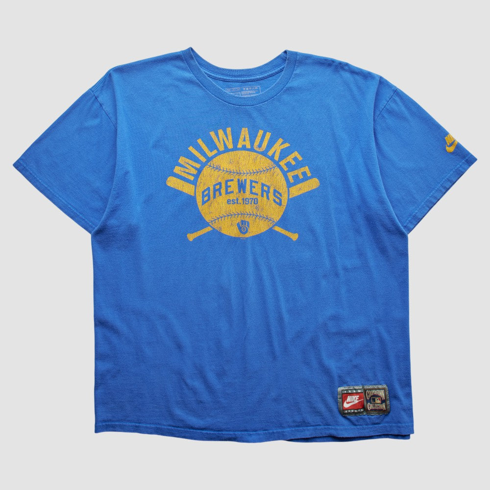Milwaukee Brewers Nike 2000s T-shirt Discount