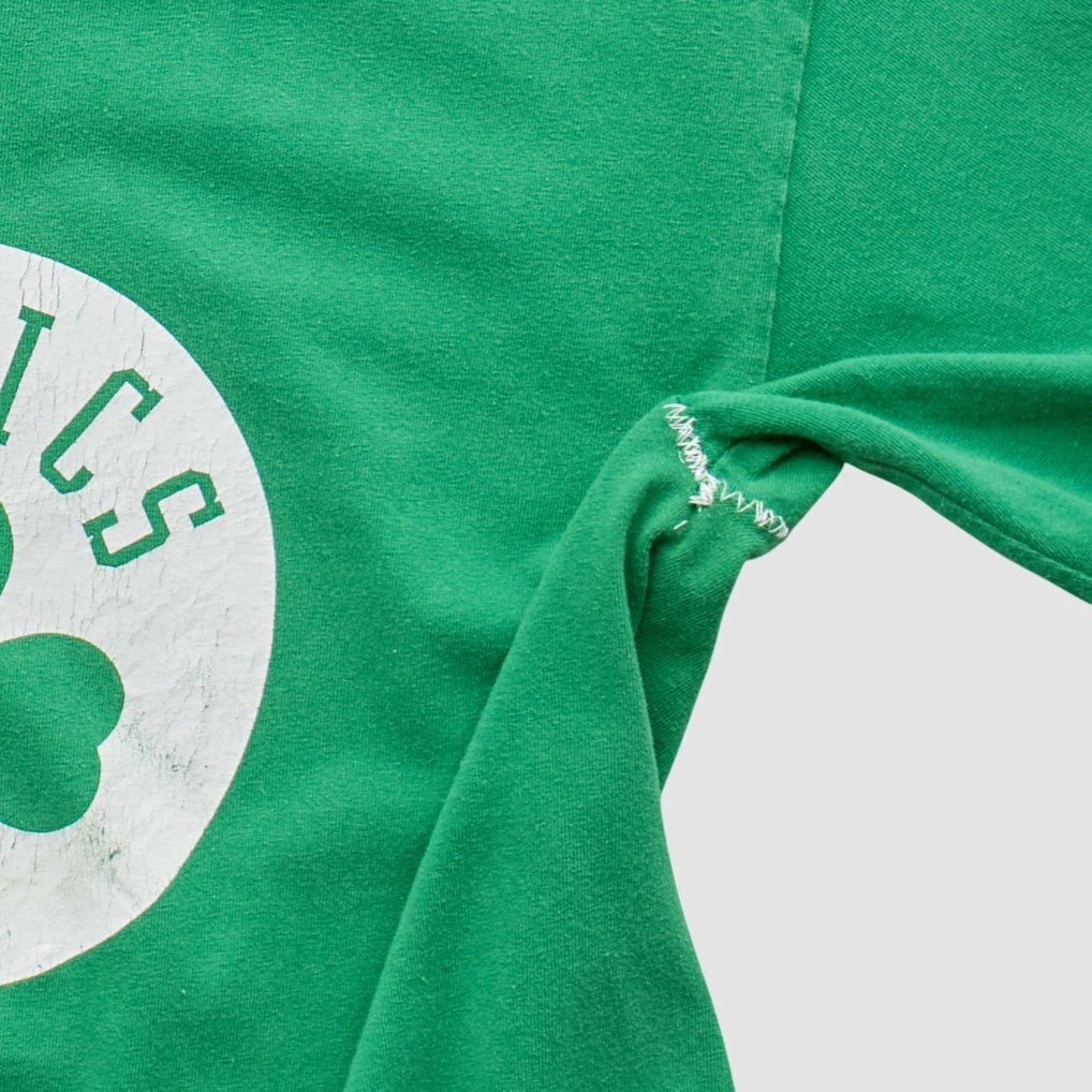 Adidas Boston Celtics 2010s Long Sleeve T-shirt Green Vintage