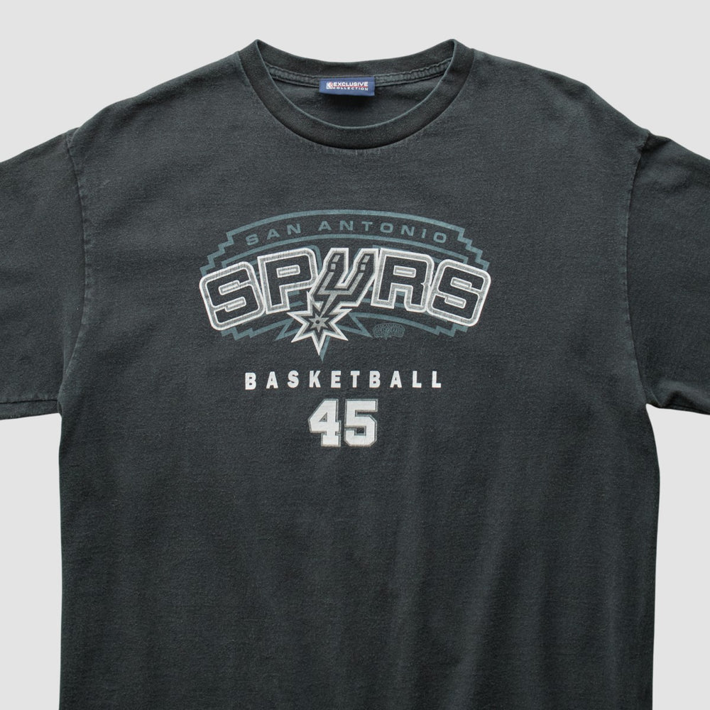 Vintage San Antonio Spurs Jansport 2010s T-shirt Black