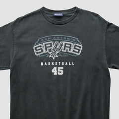 Vintage San Antonio Spurs Jansport 2010s T-shirt Black
