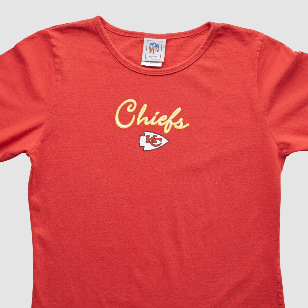Kansas City Chiefs NFL 2000s Long Sleeve T-shirt - Red - S Vintage - Fanatics