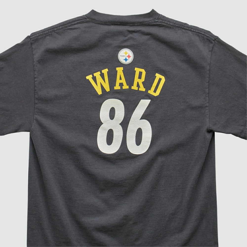 Hines Ward Reebok 2000s T-shirt - Black Vintage - Fanatics