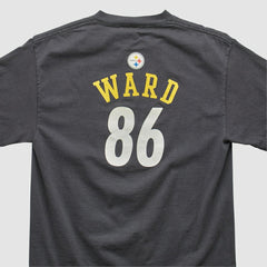 Hines Ward Reebok 2000s T-shirt - Black Vintage - Fanatics