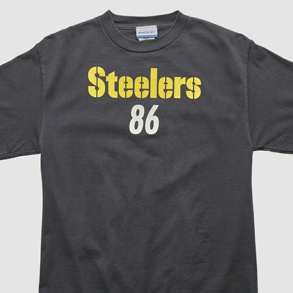 Hines Ward Reebok 2000s T-shirt - Black Vintage - Fanatics